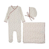 Lilette Cream/Pink Cherry Scallop Take Me Home Set