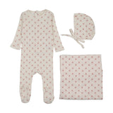 Lilette Cream/Pink Geo Floral Printed Take Me Home Set