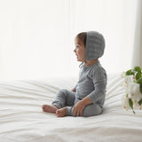 Lilette Light Blue Gem Stripe Lounge Set