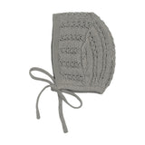 Lilette Pale Blue Chunky Knit Bonnet