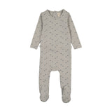 Lilette Pale Blue Paper Boat Footie