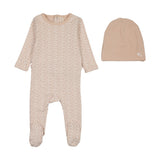 Lilette Petal Mini Print Footie Set