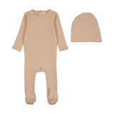 Lilette Petal Spotted Print Footie Set
