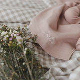 Lilette Dusty Pink Take Me Home Bebe Muslin Swaddle