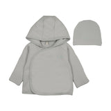 Lilette Pale Blue Padded Solid Jacket