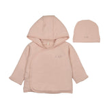 Lilette Pale Pink Padded Solid Jacket