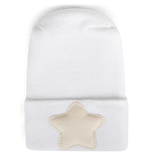 Adora Baby Cream Linen Star Hospital Hat