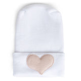 Adora Baby Petal Linen Heart Hospital Hat