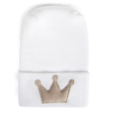 Adora Baby Tan Linen Crown Hospital Hat