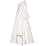 Jessie And James Flower Embroidery Little Sister Dress