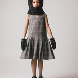 Little Creative Factory Plaid Harpa Pleated Jumper