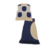 Loud Navy Air Knit Set
