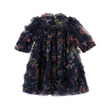 Angel Face Navy Floral Tulle Luella Dress