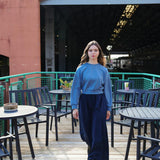 Luna Mae Navy Indi Corduroy Skirt
