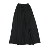 Luna Mae Charcoal Dara Drawstring Skirt