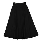 Luna Mae Black Eve Button Skirt