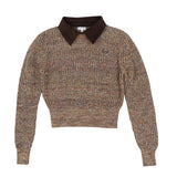 Luna Mae Multi Cleo Removable Collar Sweater