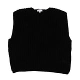 Luna Mae Black Elle Chunky Knit Vest