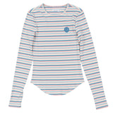 Luna Mae Mid Blue Stripe Ella T-Shirt