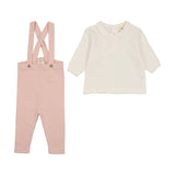 Mema Rose Overall & Gauze Set