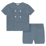 Blumint Grey/Blue Knit Macho Set