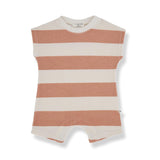 1+ In The Family Coral Marco Romper