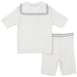 Mann Royal Blue Sailor Collar Dan Set