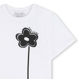 Marc Jacobs White Flower T-Shirt