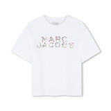 Marc Jacobs White Rhinestone T-Shirt