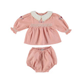 Bebe Organic Dusty Rose Margot Set