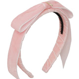 Project 6 Light Pink Matilda Velvet Headband