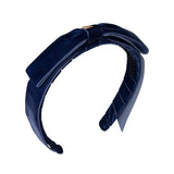 Project 6 Navy Matilda Velvet Headband