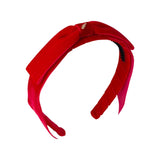 Project 6 Red Matilda Velvet Headband
