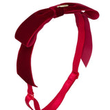 Project 6 Dark Red Matilda Velvet Wrap
