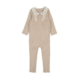 Mema Sand Knit Overall Set