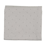 Mema Gray Dawn Pointelle Knit Blanket