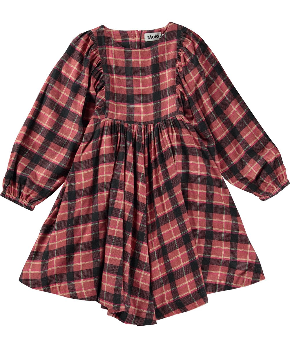 Molo Rose Check Caly Dress