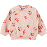 Molo Airbrush Hearts Disc Sweater