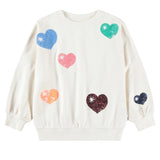 Molo Bubble Hearts Marika Sweater