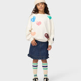 Molo Bubble Hearts Marika Sweater