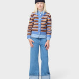 Molo Sky Stripe Geraldine Sweater
