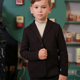 Motu Cocoa Plaid Easton Blazer