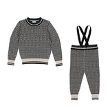 Motu Deep Teal Rowan Overalls Set