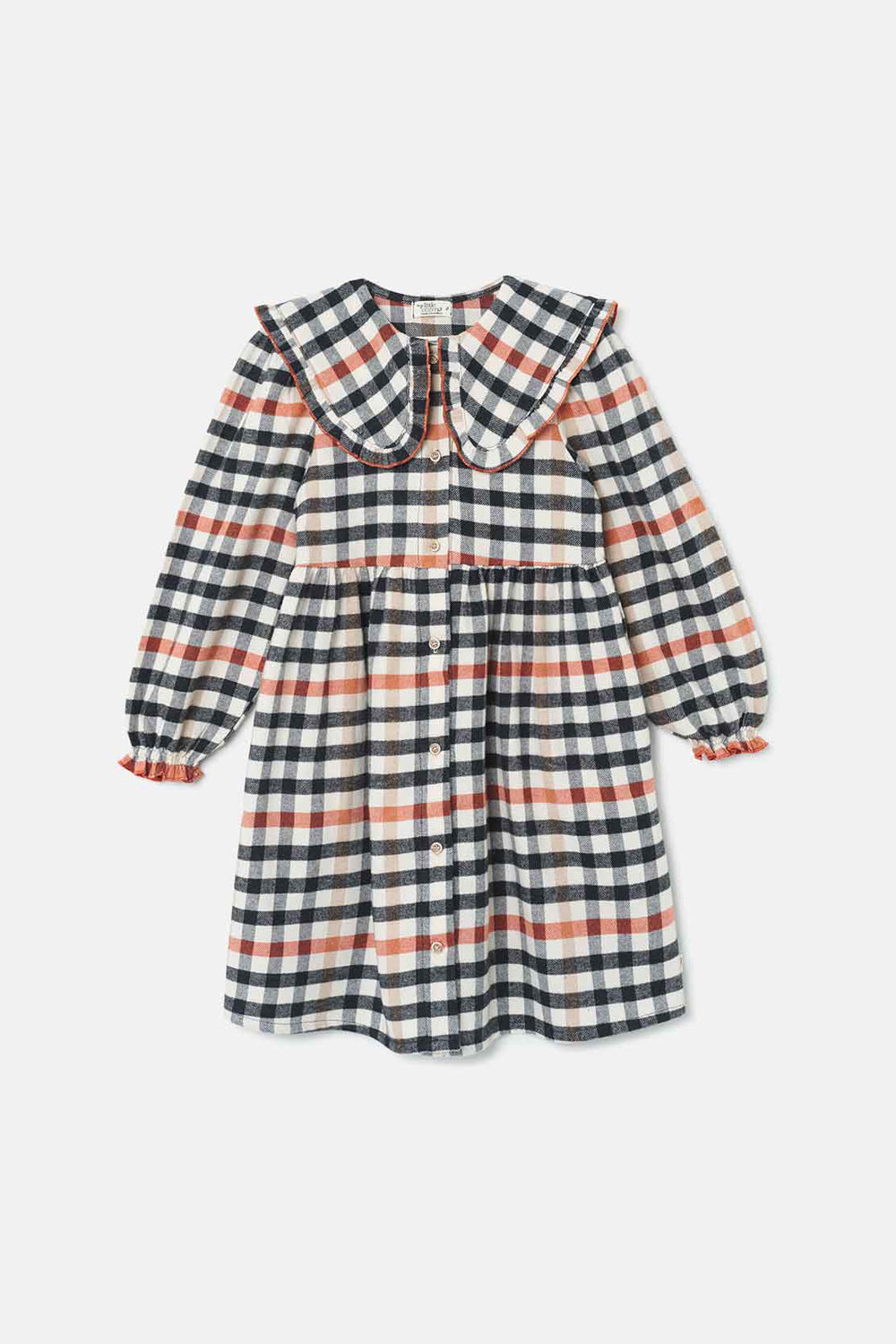 My Little Cozmo Unique Check Abril Dress