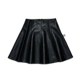 N.21 Black Leather Skirt