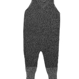 Noma Navy Marled Knit Romper