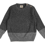 Noma Navy Marled Knit Sweater