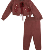 Noma Berry Embroidered Flowers Baby Set