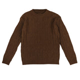 Noma Marled Mocha Diamond Sweater