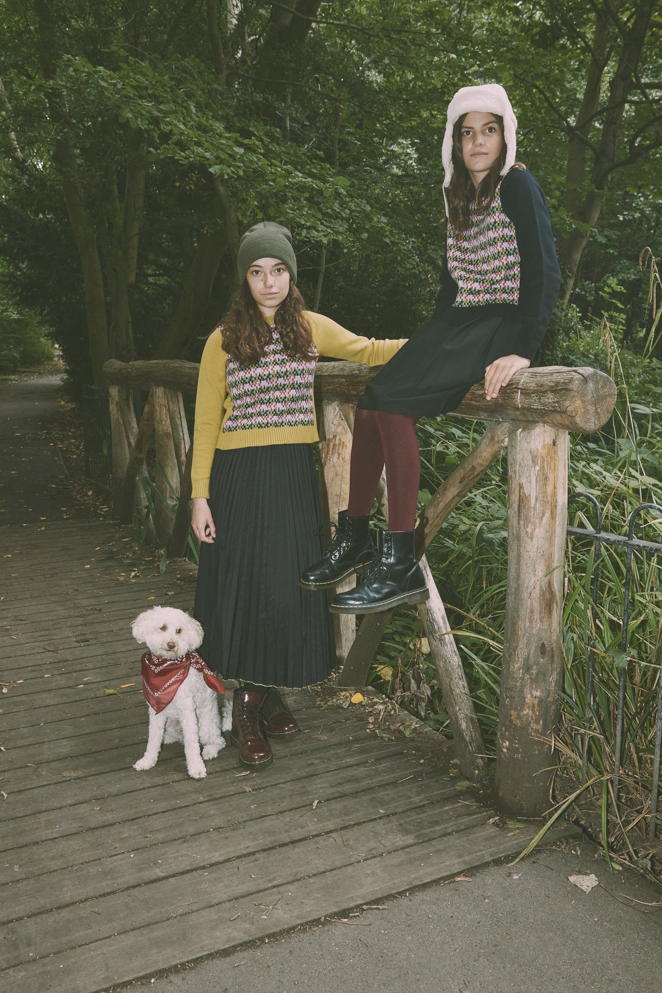 Jouet Yellow Knit Top With Geometric Front design